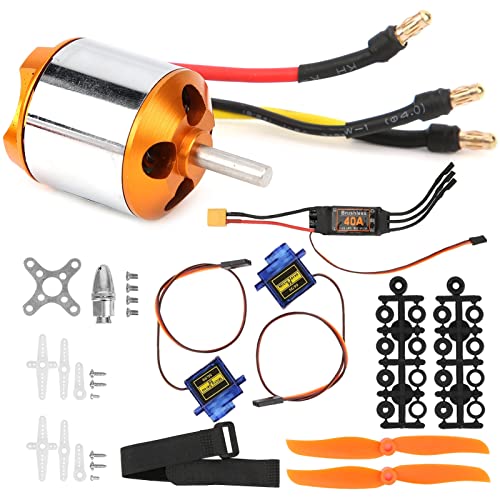RiToEasysports 2217 Motor+8060 PropellerSteering Motor Kit mit Niederdruck-Grenzschutz für RC-Hubschrauber, Geeignet für RC-Enthusiasten von RiToEasysports