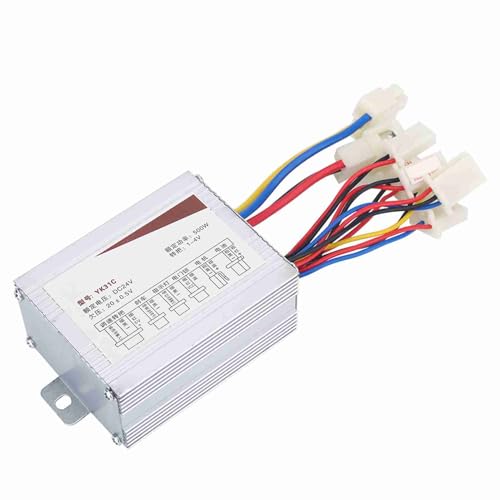 RiToEasysports 24 V Precision Bürsted Motor Controller Box für Elektrofahrrad-Roller, Langlebige Aluminiumlegierungskonstruktion, Ideal für Fahrer Aller Ebenen von RiToEasysports