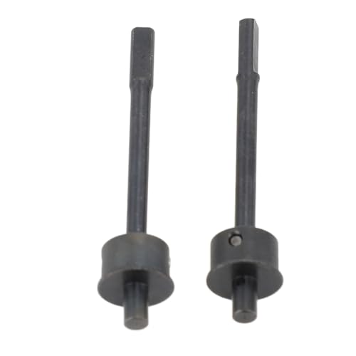 RiToEasysports 2pcs RC -Antriebswelle, Eisen -Front CVD Antriebswellen Upgrade Teile für Hobbyplus 1/18 4WD CP18P RC Autos, die für Hohe Festigkeit und Haltbarkeit, Verbessertes Leistungsgetriebe von RiToEasysports