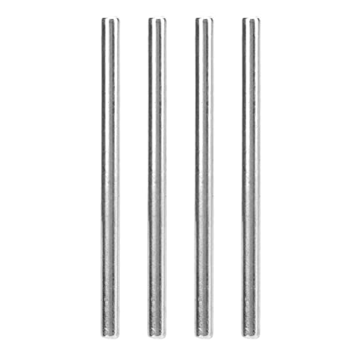 RiToEasysports 4 Stücke RC Auto Schwingarm Antriebswelle, Edelstahl Schwingarmwelle RC Auto Ersatzteile für WLtoys 1/14 144001 144010 Ferngesteuertes Auto Modellspielzeug von RiToEasysports