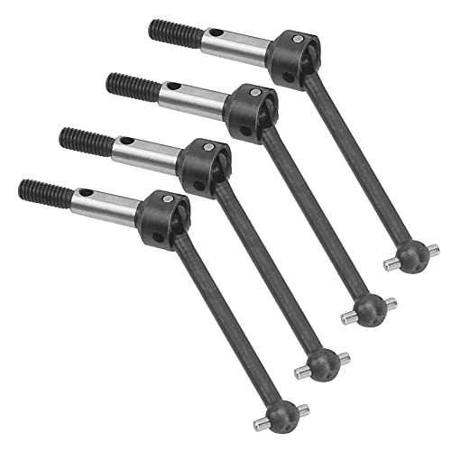 RiToEasysports 4-teilige RCD-Antriebswelle aus Metall RC-Auto-Getriebeachse Kompatibel mit Sakura D3 / XIS S / TB03 / TB03D / TB03R(Blau) Zubehör Für Modellautos Modellspielzeug von RiToEasysports
