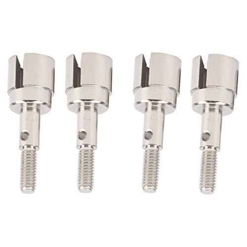 RiToEasysports 4-teiliges RC-Car-Radstummelachsstahl RC-Achswellenadapter Kompatibel mit HSP 1/10 RC-Car Modellspielzeug RiToEasysports 4-teiliges RC-Car-Radstummelachsstahl RC-Achswellenadapter Kompatibel mit HSP 1/10 RC-Car Modellspielzeug von RiToEasysports