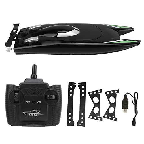 RiToEasysports 4CH 2,4 GHz RC-Boot, 30 Km/H Hochgeschwindigkeits-Renn-RC-Boote Spielzeug-RC-Boot für Pools und Seen RiToEasysports 4CH 2,4 GHz RC-Boot, 30 Km/H Hochgeschwindigkeits-Renn-RC-Boote Spielzeug-RC-Boot für Pools und Seen von RiToEasysports