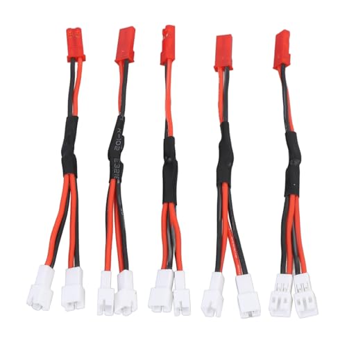 RiToEasysports 5 Stück JST-auf-PH-2.0-Anschluss, RC-Motor-ESC-Umbaustecker, 22AWG JST-Stecker auf 2PH-2.0-Buchsenkabel für RC-Fahrzeuge RiToEasysports 5 Stück JST-auf-PH-2.0-Anschluss, RC-Motor-ESC-Umbaustecker, 22AWG JST-Stecker auf 2PH-2.0-Buchsenkabel für RC-Fahrzeuge von RiToEasysports