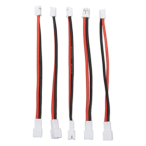 RiToEasysports 5 Stück PH2.0 2P Stecker auf PH2.0 2P Buchse Kabel Adapter RC Lipo Batterie für Axial SCX24 1/24 RC Crawler RiToEasysports 5 Stück PH2.0 2P Stecker auf PH2.0 2P Buchse Kabel Adapter RC Lipo Batterie für Axial SCX24 1/24 RC Crawler von RiToEasysports