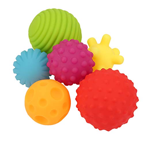 RiToEasysports 6 PCs Bunte Touch Sinne Spielzeug, Weiche und Langlebige Badewannenspielzeug Tolles Badeset für Babys RiToEasysports 6 PCs Bunte Touch Sinne Spielzeug, Weiche und Langlebige Badewannenspielzeug Tolles Badeset für Babys von RiToEasysports