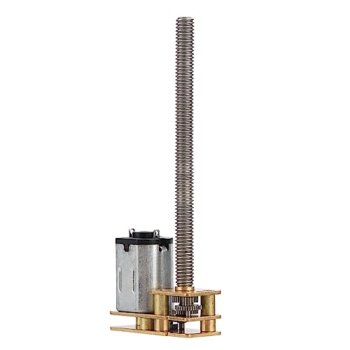 RiToEasysports 6 V/12V IP Flip N20 Zahnradmotor M4 X 55 Mm Meilen Reiner Kupferdrahtspule, Guter Ersatzmotor für Elektronische Spielzeuge (6 V 100 U/min) von RiToEasysports