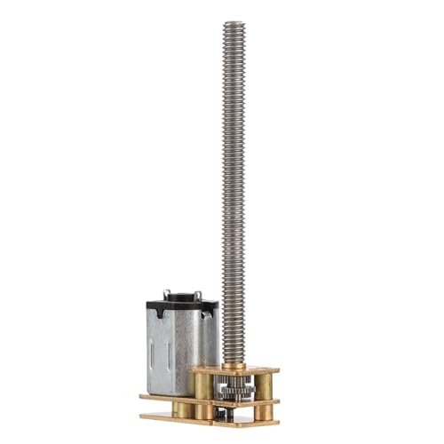 RiToEasysports 6 V/12V IP Flip N20 Zahnradmotor M4 X 55 Mm Meilen Reiner Kupferdrahtspule, Guter Ersatzmotor für Elektronische Spielzeuge (6 V 60 U/min) von RiToEasysports