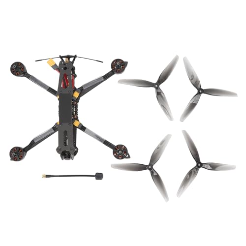 RiToEasysports 7 -Zoll -FPV -Drohnen -Kit, Carbonfasern FPV Racing Drone mit Hochleistungsbild -Übertragungsersatz für und Anfänger RiToEasysports 7 -Zoll -FPV -Drohnen -Kit, Carbonfasern FPV Racing Drone mit Hochleistungsbild -Übertragungsersatz für und Anfänger von RiToEasysports