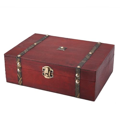 RiToEasysports Antike Zarte Vintage Wood Box Organizer Storage Box für Schmuck Kosmetikmagazine Mobile Zum Europäischen Vintage -Stil 336g RiToEasysports Antike Zarte Vintage Wood Box Organizer Storage Box für Schmuck Kosmetikmagazine Mobile Zum Europäischen Vintage -Stil 336g von RiToEasysports