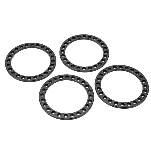 RiToEasysports Beadlocke -Radring -Substitut CNC Aluminiumring für 1,9 Zoll Radnabe, Einfache Installation für Fernbedienungsauto Liebhaber (Black) von RiToEasysports
