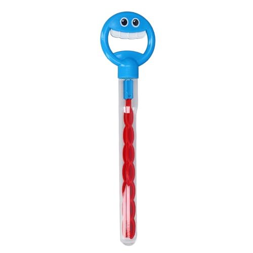 RiToEasysports Bubble -Zauberstäbe, 32 Loch Plastik Bubble Stick Sommerspielzeug Bunte Blasen Stick für Garten Im Freien, Reisen, Camping (Blue) von RiToEasysports