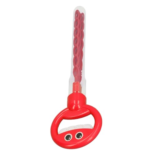 RiToEasysports Bubble -Zauberstäbe, 32 Loch Plastik Bubble Stick Sommerspielzeug Bunte Blasen Stick für Garten Im Freien, Reisen, Camping (Rot) von RiToEasysports