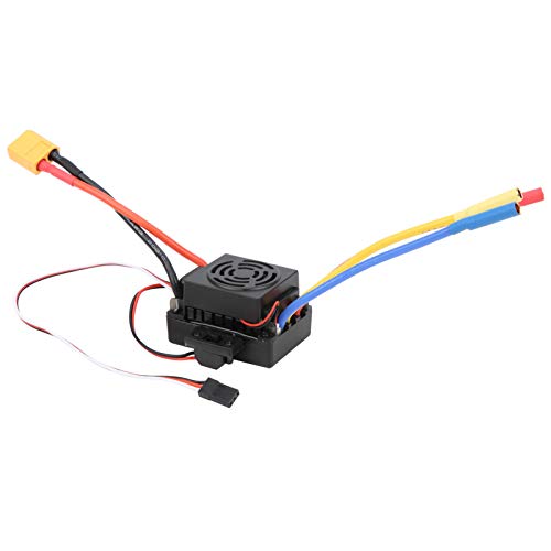 RiToEasysports Bürstenloser ESC Enhanced Gas -Reaktion wasserdichte Elektrische Geschwindigkeit Controller für SCX10 1/10 RC -Automodell, Schwarz, 60A kontinuierlicher Strom, für RC Auto RiToEasysports Bürstenloser ESC Enhanced Gas -Reaktion wasserdichte Elektrische Geschwindigkeit Controller für SCX10 1/10 RC -Automodell, Schwarz, 60A kontinuierlicher Strom, für RC Auto von RiToEasysports