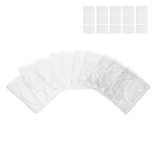 RiToEasysports DIY-umweltfreundliche Transparente Augenmaskenform für Gesichtsmaskenmaschine, Tragbare Wiederverwendbare Patch-Tablett für Heim- und Salonkonsum, 25 Pcs Plastik-Augenmaskenschale RiToEasysports DIY-umweltfreundliche Transparente Augenmaskenform für Gesichtsmaskenmaschine, Tragbare Wiederverwendbare Patch-Tablett für Heim- und Salonkonsum, 25 Pcs Plastik-Augenmaskenschale von RiToEasysports