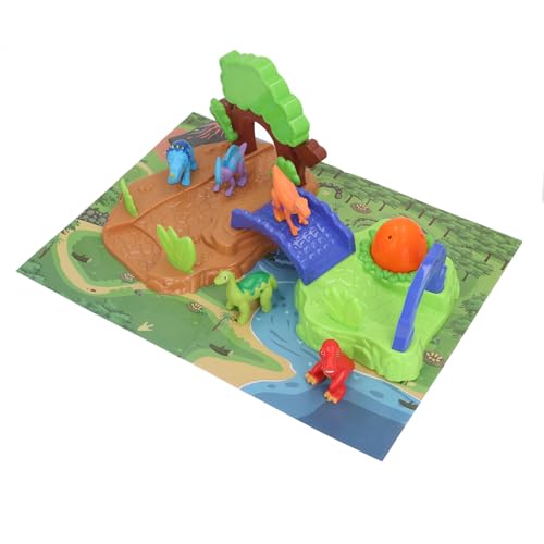 RiToEasysports Dinosaurier-Spielzeugset, 3D-Szene, Dinosaurier-Spielset, Mini-Dinosaurier-Spielzeug, Kinder von RiToEasysports