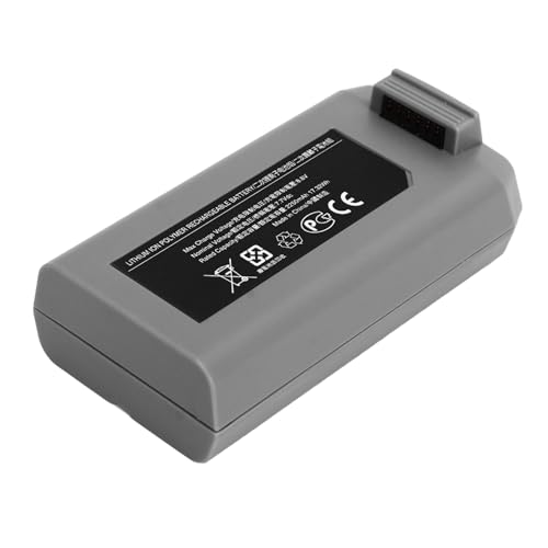 RiToEasysports Drohnenbatterie, 2400 -mAh -Drohne Wiederaufladbare Batterie mit Hoher Energiedichte Intelligenter Flugbatterie für das Smart -Batterie -Managementsystem für Mini2 Mini2 SE RiToEasysports Drohnenbatterie, 2400 -mAh -Drohne Wiederaufladbare Batterie mit Hoher Energiedichte Intelligenter Flugbatterie für das Smart -Batterie -Managementsystem für Mini2 Mini2 SE von RiToEasysports