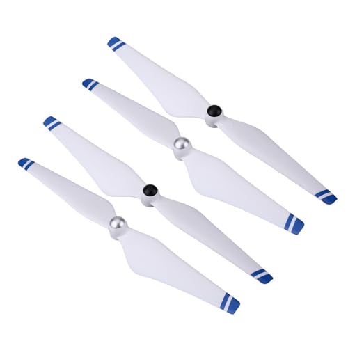 RiToEasysports Drohnenquadcopter -Zubehör Gut Ausbalancierter Schnellverkaufspropeller für Phantom 2 + 2 Paare (Weiß und Blau) von RiToEasysports