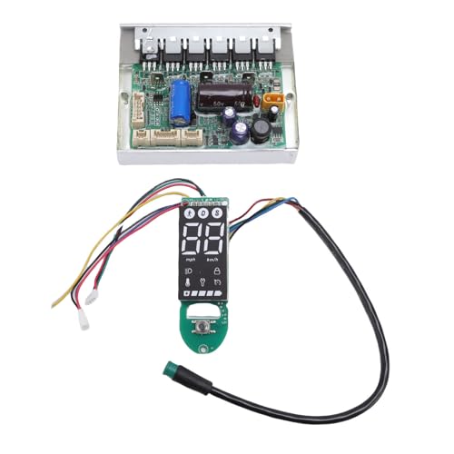 RiToEasysports Electric Scooter Controller -Messgerät, Aluminium -Legierungsgeschwindigkeits -Controller -Armaturenbrettbaugruppe für E100 E125 E150 E175 Roller von RiToEasysports