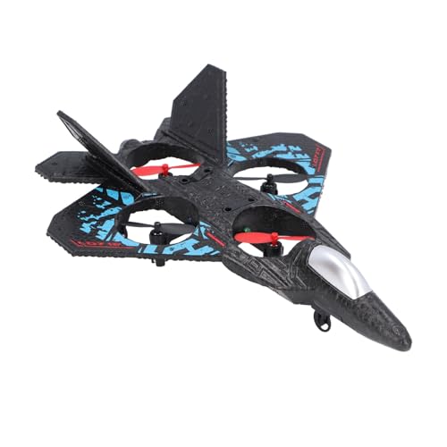 RiToEasysports Fernbedienung Flugzeugebene, Schaum F22 Kämpfer Fixed Flügel RC Flugzeug Segelflugzeug für Erwachsene und (Blue) von RiToEasysports