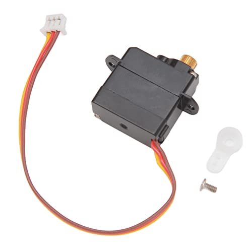 RiToEasysports Fine Manufacturing Process RC Helicopter Metal Gear Mini Servo Verbessertes Lenkgetriebe Schwarzes Kunststoff- und Stahl -RC Hubschrauber Servo für Wltoys XK K110S K127 RiToEasysports Fine Manufacturing Process RC Helicopter Metal Gear Mini Servo Verbessertes Lenkgetriebe Schwarzes Kunststoff- und Stahl -RC Hubschrauber Servo für Wltoys XK K110S K127 von RiToEasysports