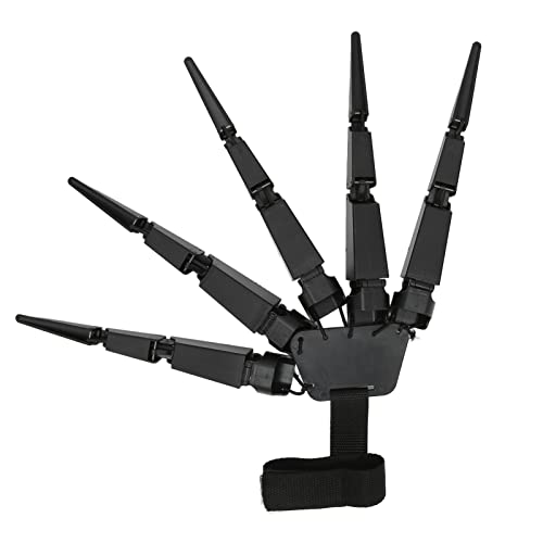 RiToEasysports Halloween Artikulierte Finger Beängstigende Flexible Gemeinsame Erweiterungen für Cosplay -Partyzubehör (Linke Hand) von RiToEasysports