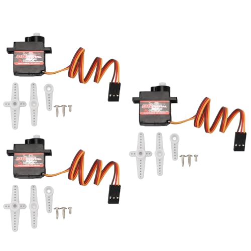 RiToEasysports Hochtorsion Fast Response RC Car Servo, Leichter Premium -RC -Motor für Drohnen Roboter Fernbedienungstypen von RiToEasysports