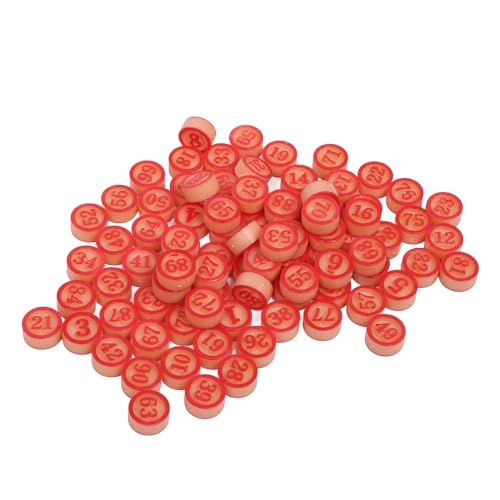 RiToEasysports Interaktive Zahlen Schachstücke, Plastik 1-90 Brettspielstücke für Russische Lottos-Brettspiele RiToEasysports Interaktive Zahlen Schachstücke, Plastik 1-90 Brettspielstücke für Russische Lottos-Brettspiele von RiToEasysports