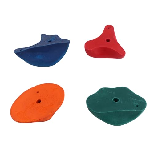 RiToEasysports Klettern Hält, Verschiedene Form Runde Ecken Farbenfrohe Harzfaser Klettern Grips für Spielplatzzubehör Im Freien, Innenanpassungen von RiToEasysports