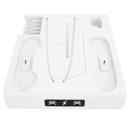 RiToEasysports Konsolenkühlstation, Kühlständer für Slim mit 3 Level -Kühllüfter RGB -LED Leuchten 2 Modi 7 Statische Farben für Controller, Multifunktionales Design Jenseits der Kühlung und von RiToEasysports