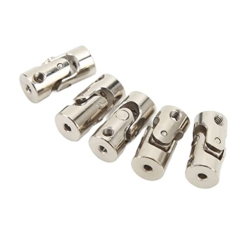 RiToEasysports Kreuzgelenkwellenkupplung, 5 STÜCKE 2 Mm 2-teiliger Kreuzgelenkkupplungsstecker für RC-Autoboote Zubehör Für Automodelle RiToEasysports Kreuzgelenkwellenkupplung, 5 STÜCKE 2 Mm 2-teiliger Kreuzgelenkkupplungsstecker für RC-Autoboote Zubehör Für Automodelle von RiToEasysports