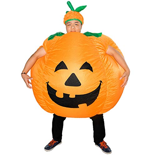 RiToEasysports Kürbiskostüm, Aufblasbares Cosplay -Blow -up -Kostüm mit Gebläse für Halloween -Performance, Cosplay RiToEasysports Kürbiskostüm, Aufblasbares Cosplay -Blow -up -Kostüm mit Gebläse für Halloween -Performance, Cosplay von RiToEasysports
