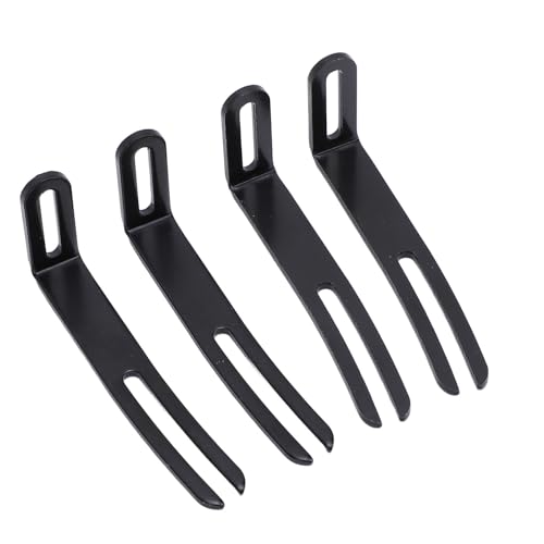 RiToEasysports L Klammer, Eisen 4pcs RC -Auto Einstellbarer Kollisionsschutz Vorne Heckhalterung Körperhalterung für RC 1/10 Crawler von RiToEasysports