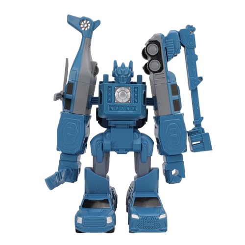 RiToEasysports Magnetischer Roboterauto-Bildungsstammgebäude-Kit mit 40 ABS-Plastikstücken Ideal Kreativ für Im Alter von 6 Bis 12 Jahren mit Aufbewahrungsbox von RiToEasysports