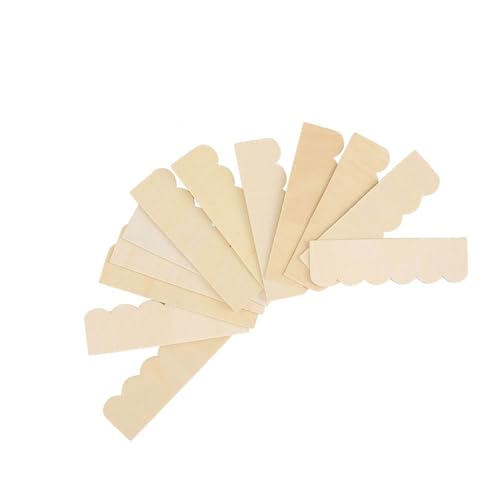 RiToEasysports PUPPENHAUS-Dachziegel, Mini 1:12 Puppenhaus-Zubehr, DIY-Holzdekoration, Dachziegel, Gebudemodell-Zubehr (Einfacher-Embryo (Einfaches Modell) von RiToEasysports