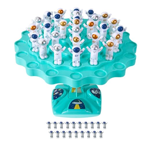 RiToEasysports Pädagogische Gleichgewichtsbaumspielspielzeug -Puzzle, Frühes Interaktive Zählspiel Multilayer Fun Stapeling Toy für (Blue) von RiToEasysports