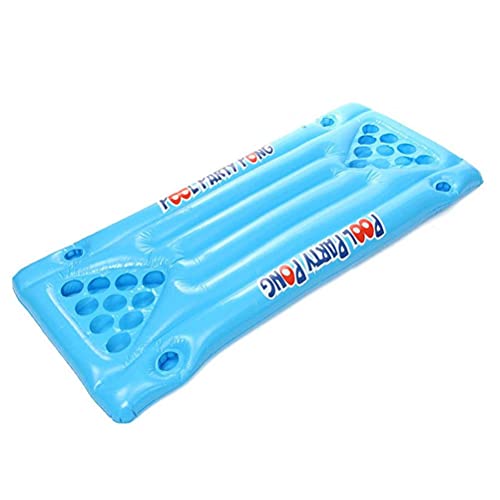 RiToEasysports Pool Floats Floß, Schwimmende Floß -Luftmatratze Aufblasbare Poolparty Float Floß Multifunktionaler Bierluftmatratze für Beach Swimming Pool Camping von RiToEasysports