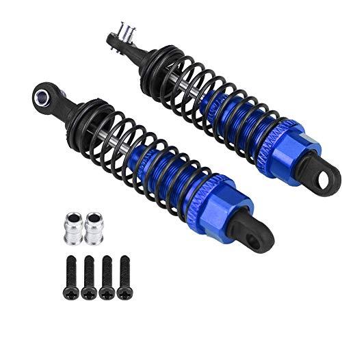RiToEasysports Premium -Metall -Stoßdämpfer für FS 1/18 RC Auto, Verbesserte Haltbarkeit, Lila, Reduzierte Vibration, 2pcs (#4) von RiToEasysports
