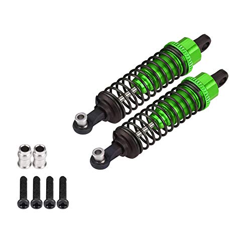 RiToEasysports Premium -Metall -Stoßdämpfer für FS 1/18 RC Auto, Verbesserte Haltbarkeit, Lila, Reduzierte Vibration, 2pcs (#9) von RiToEasysports