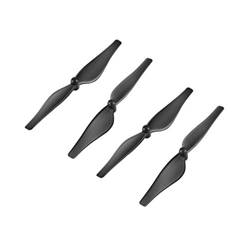 RiToEasysports Propellerblatt, 4 Paar Tello Kohlefaserblätter Propellerblatt Ersatz PropellerBlade Propeller für Tello (Schwarz) von RiToEasysports
