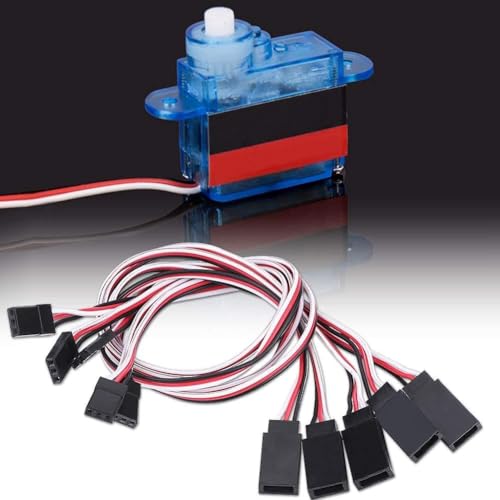 RiToEasysports RC Accessoire 5PCS Hochwertige Servo -Erweiterungskabel für JR/Futaba - 30 cm / 11,8 Zoll 3 Pin männliche Bis Weibliche Steckerpackung RiToEasysports RC Accessoire 5PCS Hochwertige Servo -Erweiterungskabel für JR/Futaba - 30 cm / 11,8 Zoll 3 Pin männliche Bis Weibliche Steckerpackung von RiToEasysports