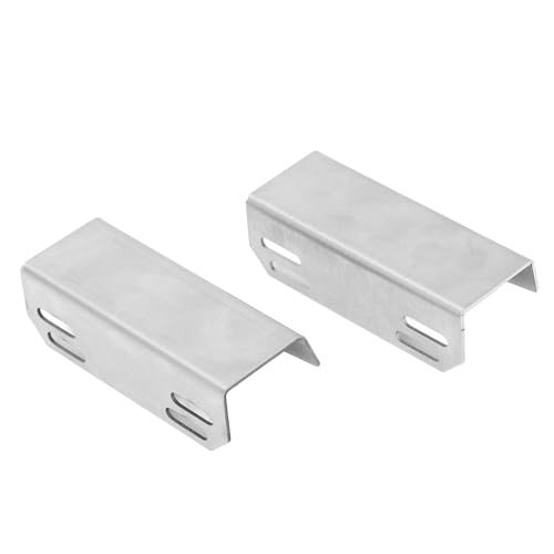 RiToEasysports RC Auto Chassis, Edelstahl Chassis Guard Guard Board Rüstungsschutz für 1/10 1/8 RC Auto von RiToEasysports
