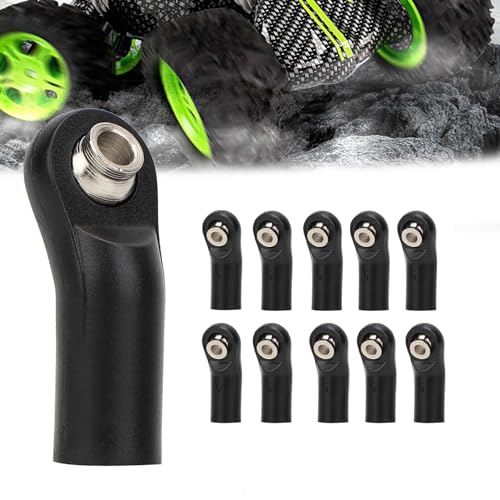 RiToEasysports RC -Auto -Plastic Ball Endverknüpfung für Axiale SCX 1/10 Crawler, Langlebige Ersatzteile, Leicht, Geeignet für RC Auto Enthusiasten (Plastik von RiToEasysports