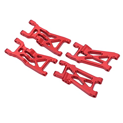 RiToEasysports RC -Auto Unterhängelarm, Aluminiumlegierung Vorderer Heckschwung Arm für LOSI 1/10 22S 2WD RC -Autos, mit Stabiler Leistung, Nicht Biegung, Einfach zu Bedienender, Swing Arm (Rot) von RiToEasysports