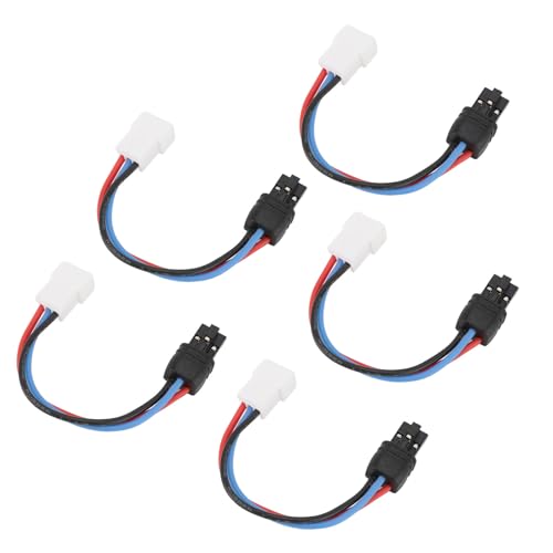 RiToEasysports RC-Batterie-Adapter-Steckerkabel, Langlebige Materialien, Effiziente Stromumwandlung, Sichere Verbindung, Benutzerfreundliches Design, Kompatibilität, Artikeltyp: R von RiToEasysports