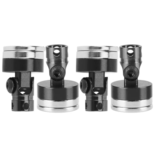 RiToEasysports RC Car Column Post, 4 Stück RC Car Shell Column Body Post Mounts Passend für AXIAL SCX10 1/10 RC Car Model RC-Zubehör (Schwarz) von RiToEasysports