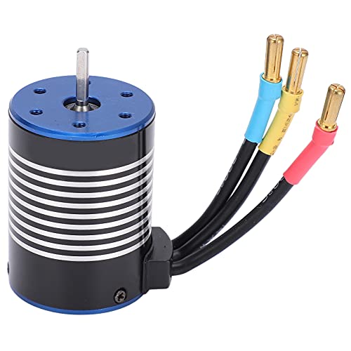 RiToEasysports RC-Car-Motor, 4300 KV, 900 W, Bürstenloser RC-Car-Motor, 50.000 U/min, Geräuscharmer, Hocheffizienter Elektromotor für 1/10 Ferngesteuertes Auto RiToEasysports RC-Car-Motor, 4300 KV, 900 W, Bürstenloser RC-Car-Motor, 50.000 U/min, Geräuscharmer, Hocheffizienter Elektromotor für 1/10 Ferngesteuertes Auto von RiToEasysports