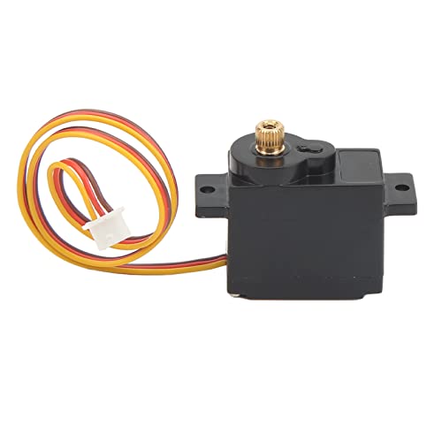 RiToEasysports RC-Car-Servo, 28T Hochhartes Stahlgetriebe, RC-Digital-Servo-Upgrade-Teile für Wltoys 1/28 284131 RC-Car von RiToEasysports