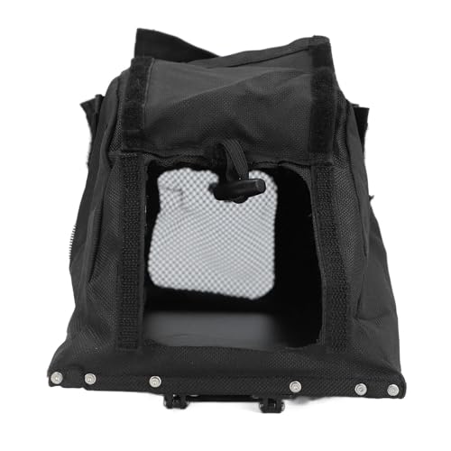 RiToEasysports RC Crawler -Dachzelt, Premium -Legierungs -Stoff Camping Car Decorations Accessoires mit Leiterabdeckung Outdoor Adventure Ambiente für Modellanzeige (Black) von RiToEasysports