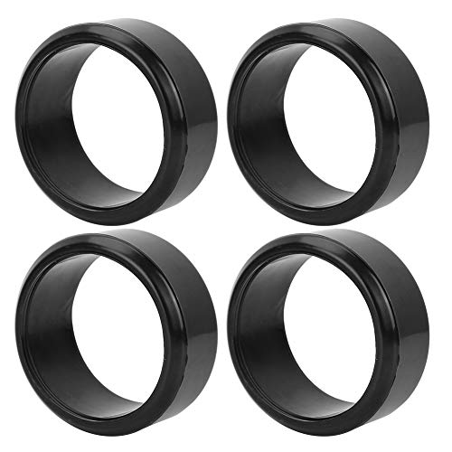 RiToEasysports RC-Drift-Hardreifen, 4pcs 26 Mm RC-Drifträder Reifen für HSP 1:10 Drifting Car Teil Zubehr (Null -Grad -Driftreifen (01)) von RiToEasysports